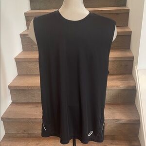 Asics Black Sleeveless Sports Top